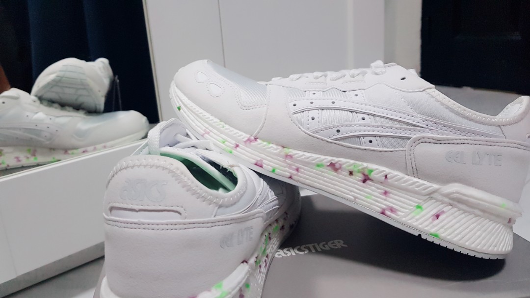 Asics hyper gel lyte white on sale