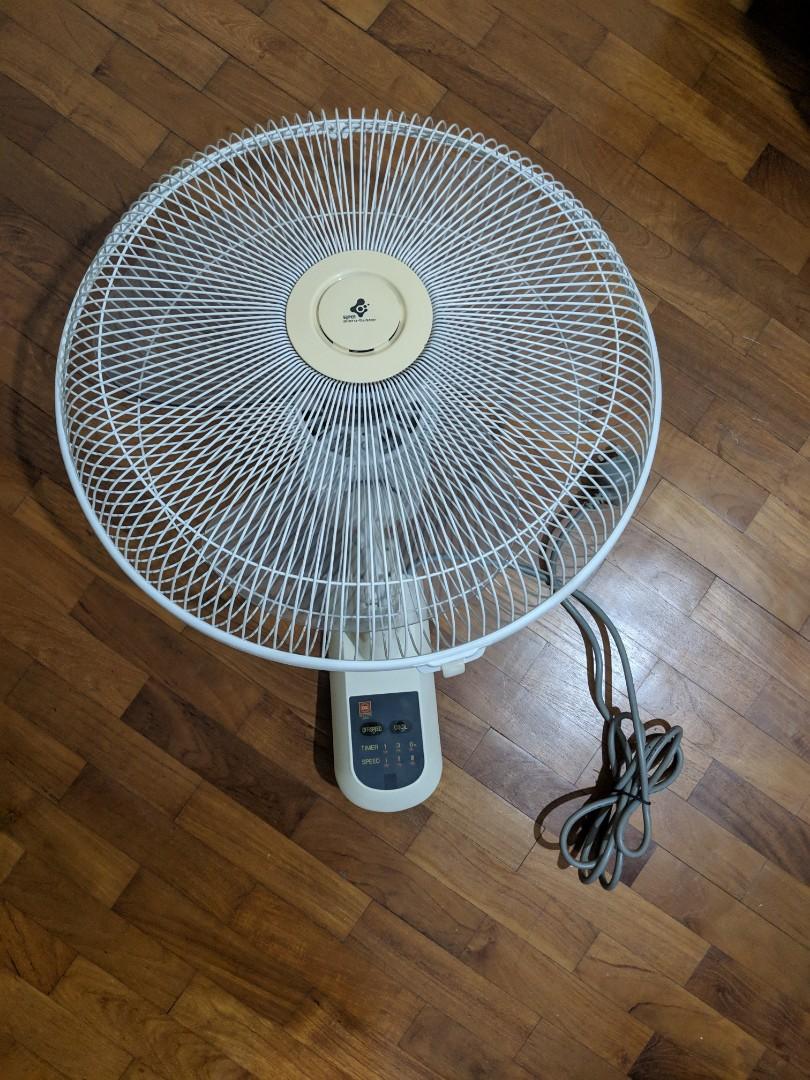 Kdk Wall Fan Home Appliances Cooling Air Care On Carousell