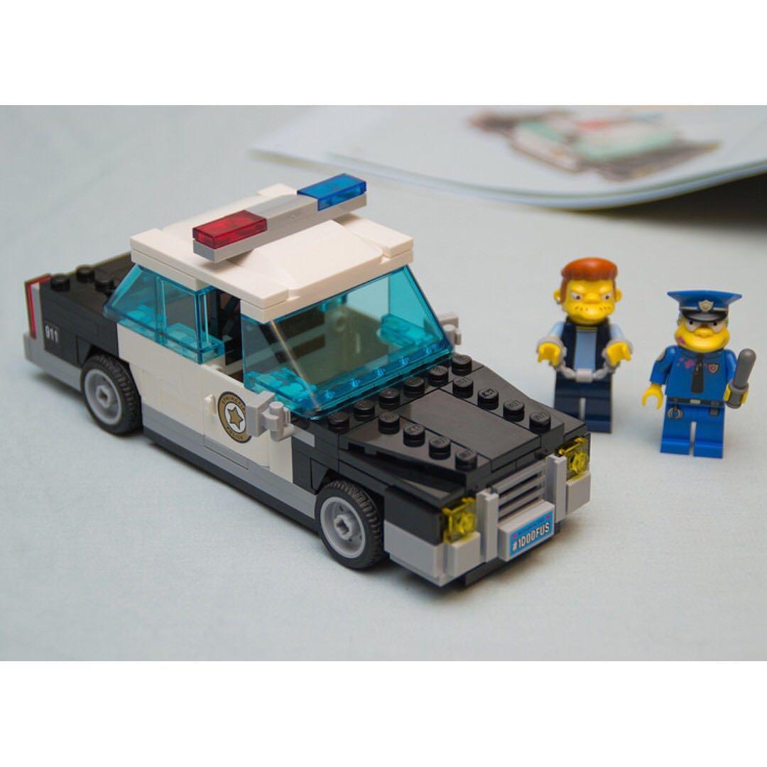 Lego simpsons police car 2025