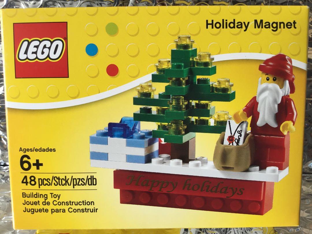 lego christmas magnet