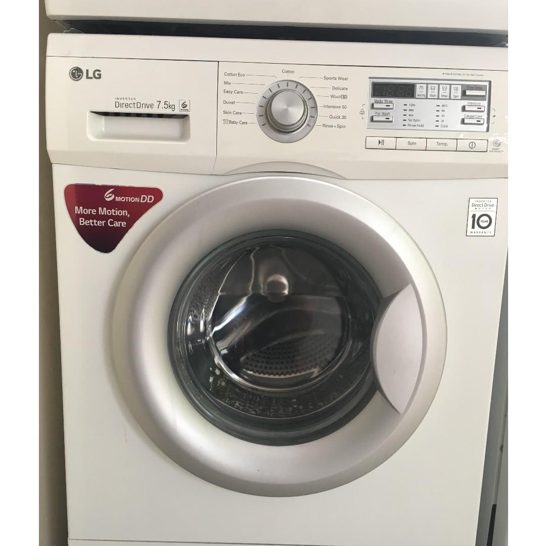 Lg washing clearance machine old model