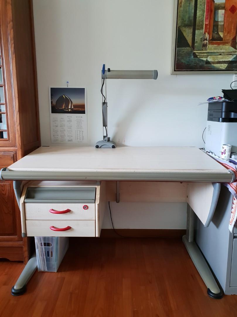 Moll Adjustable And Ergonomic Table Desk Furniture Tables Chairs On Carousell