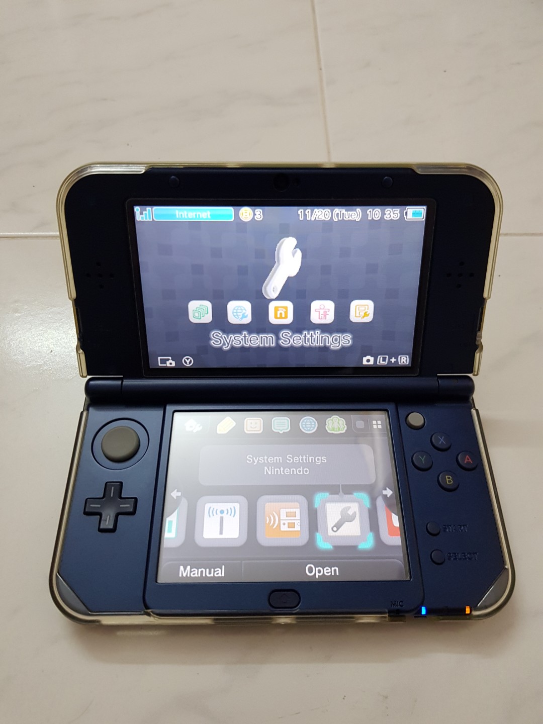 New Nintendo 3 Ds Xl Metallic Blue New 3ds XL (Metallic Blue), Video Gaming, Video Game Consoles, Nintendo
