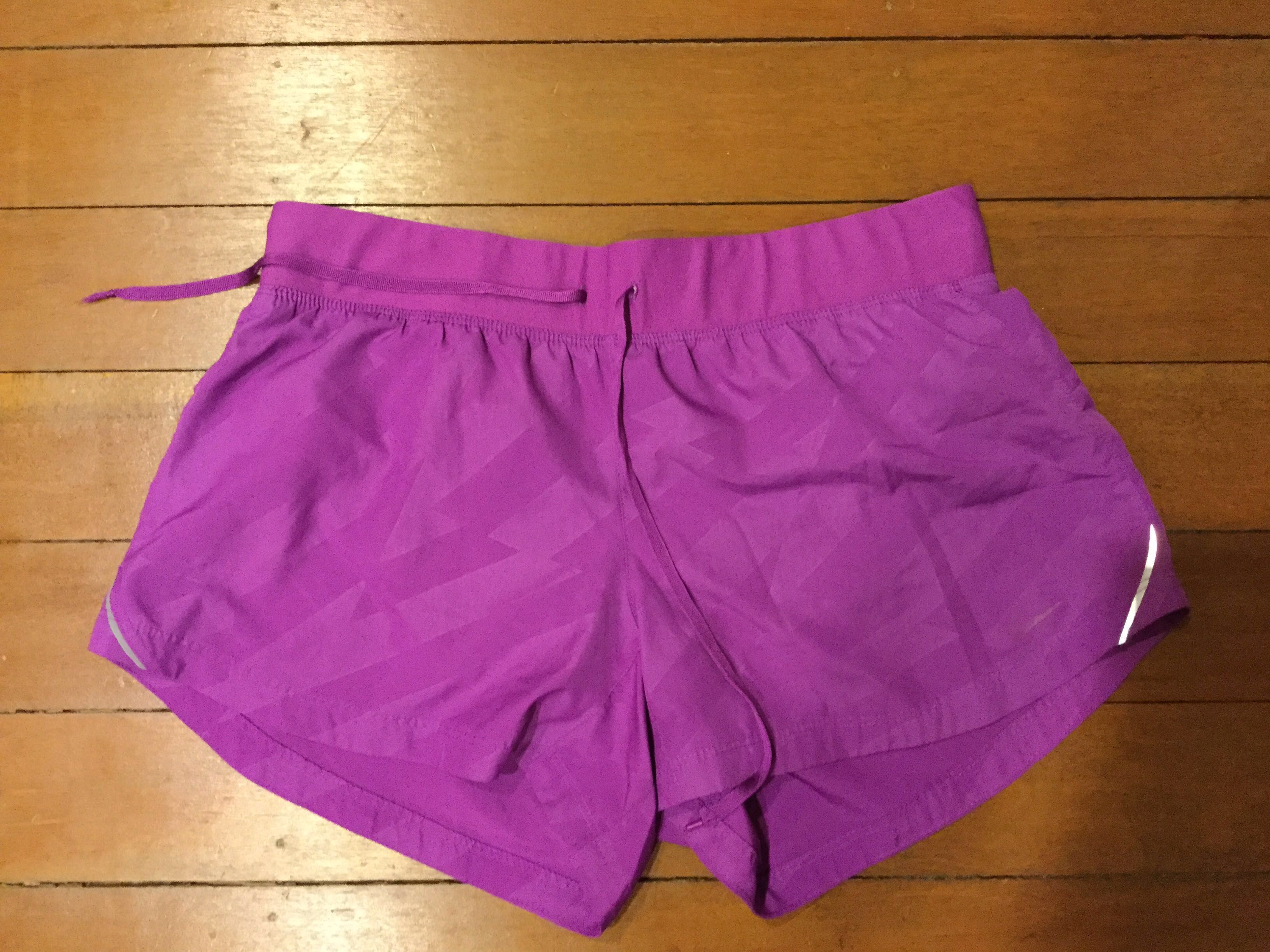 blue and purple nike shorts