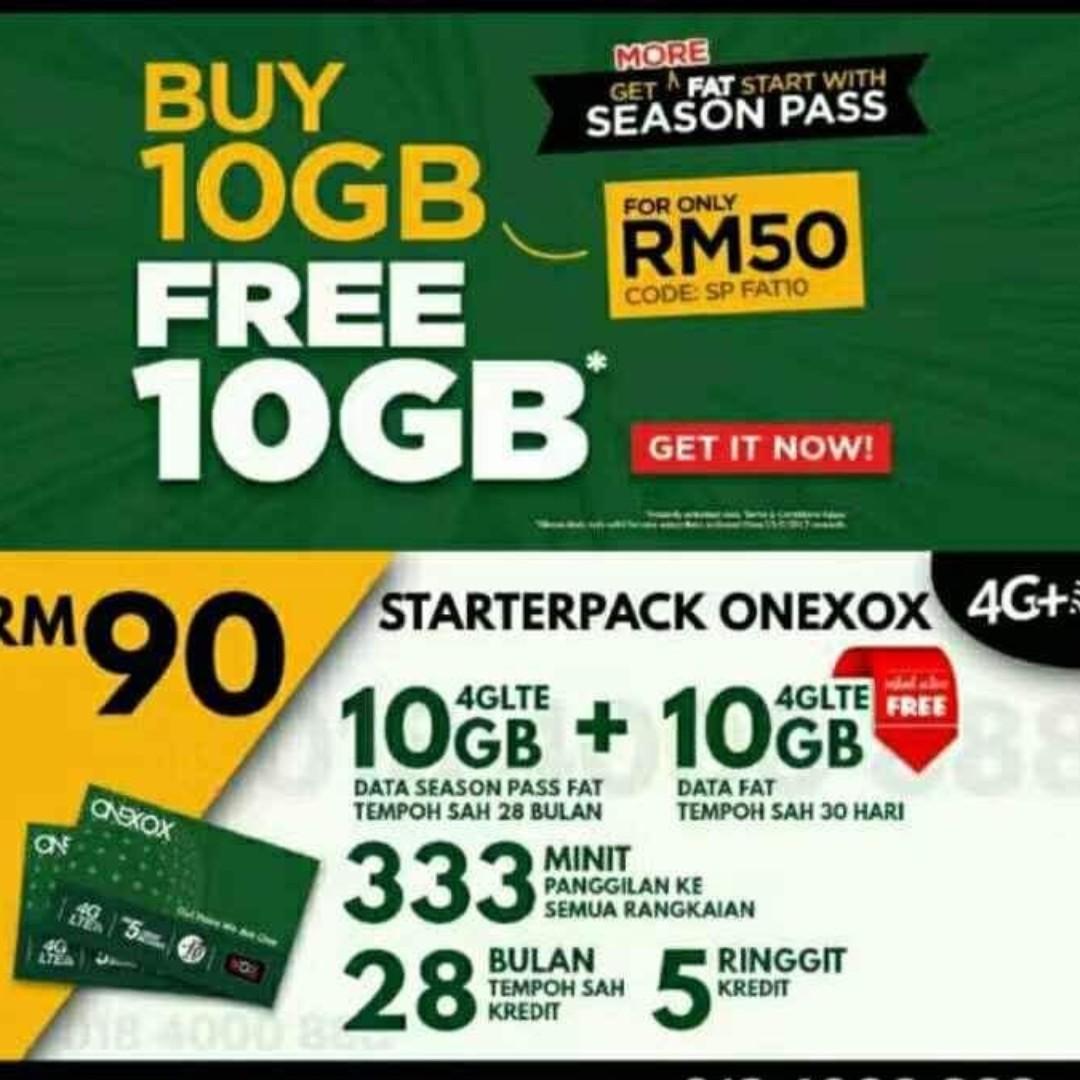 Onexox 28month Malaysia Sim Card Mobile Phones Tablets Others On Carousell