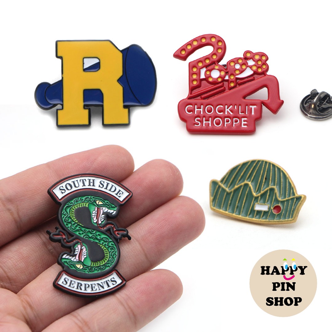 Avail Cine Riverdale Icons Enamel Pins American Teen Drama Tv Series Based On Archie Comics Men S Fashion Accessories Others On Carousell