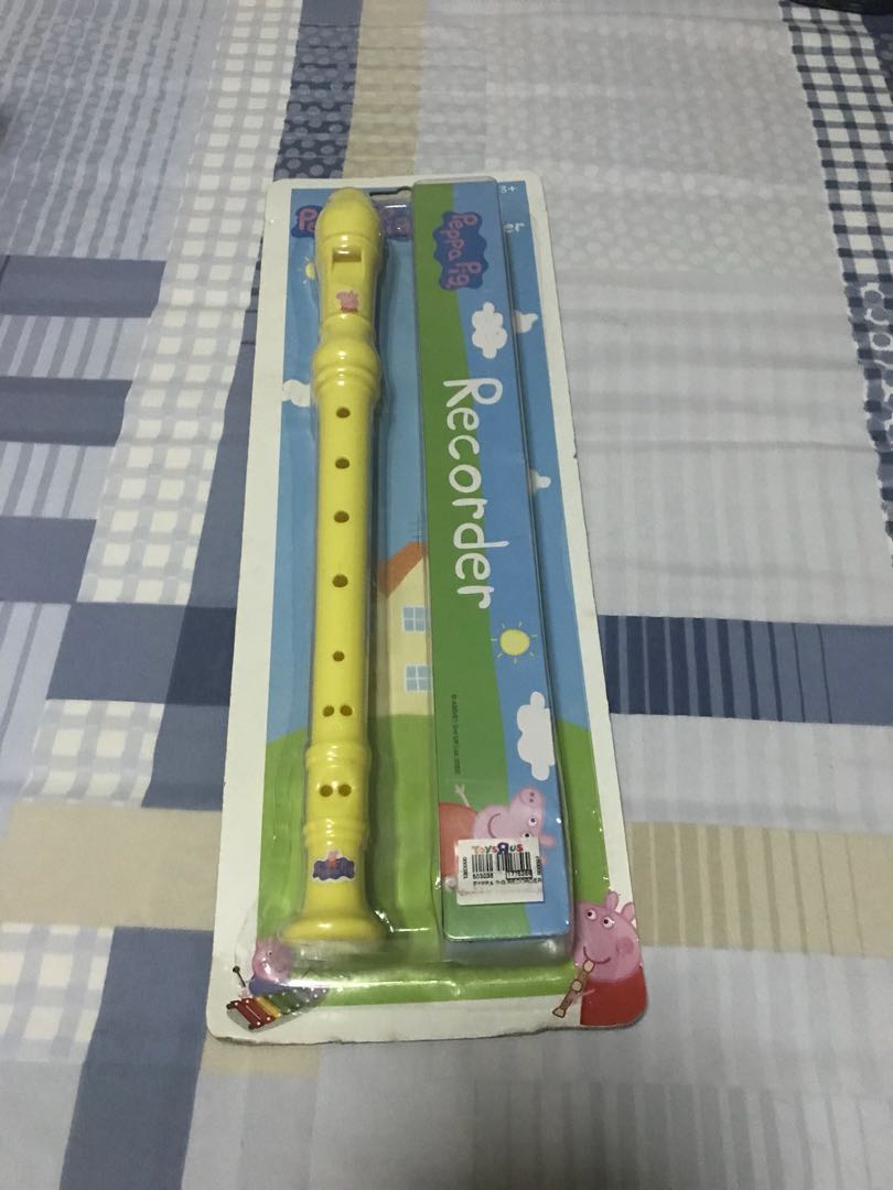 Peppa Pig Flute / Recorder, Babies & Kids, Infant Playtime on Carousell