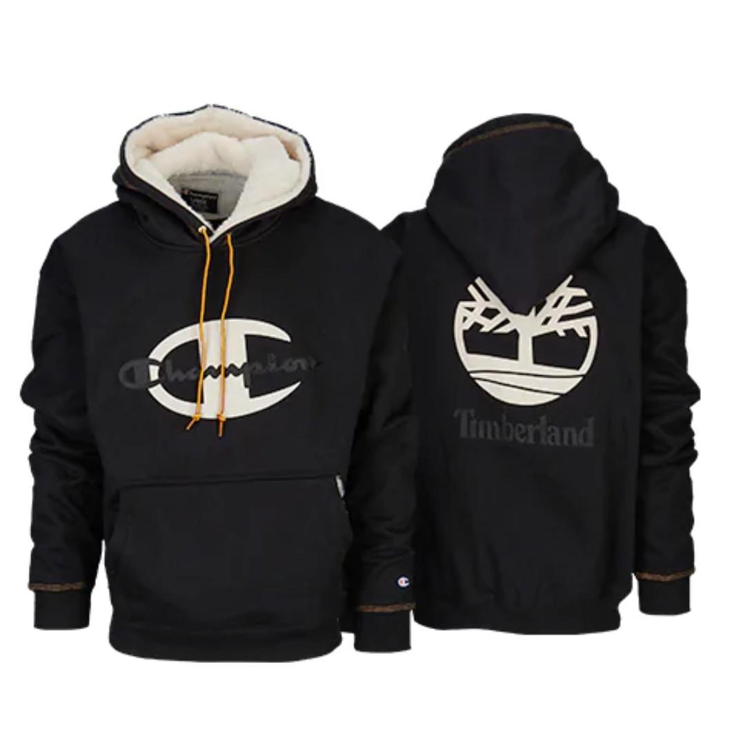 Men s champion timberland super flc shop sport cone hoodie