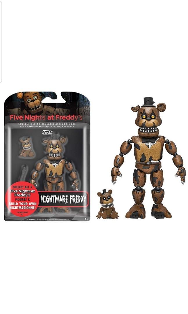 funko 5 articulated five nights at freddy's
