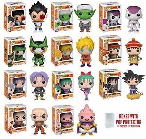 Po Funko Pop Dragonball Son Goku Son Gohan Vegeta Trunks