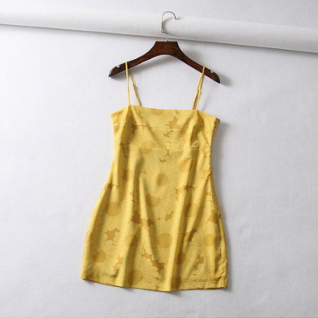 PO Realisation Par The Christy Sunflower Women s Fashion Dresses Sets Evening dresses gowns on Carousell