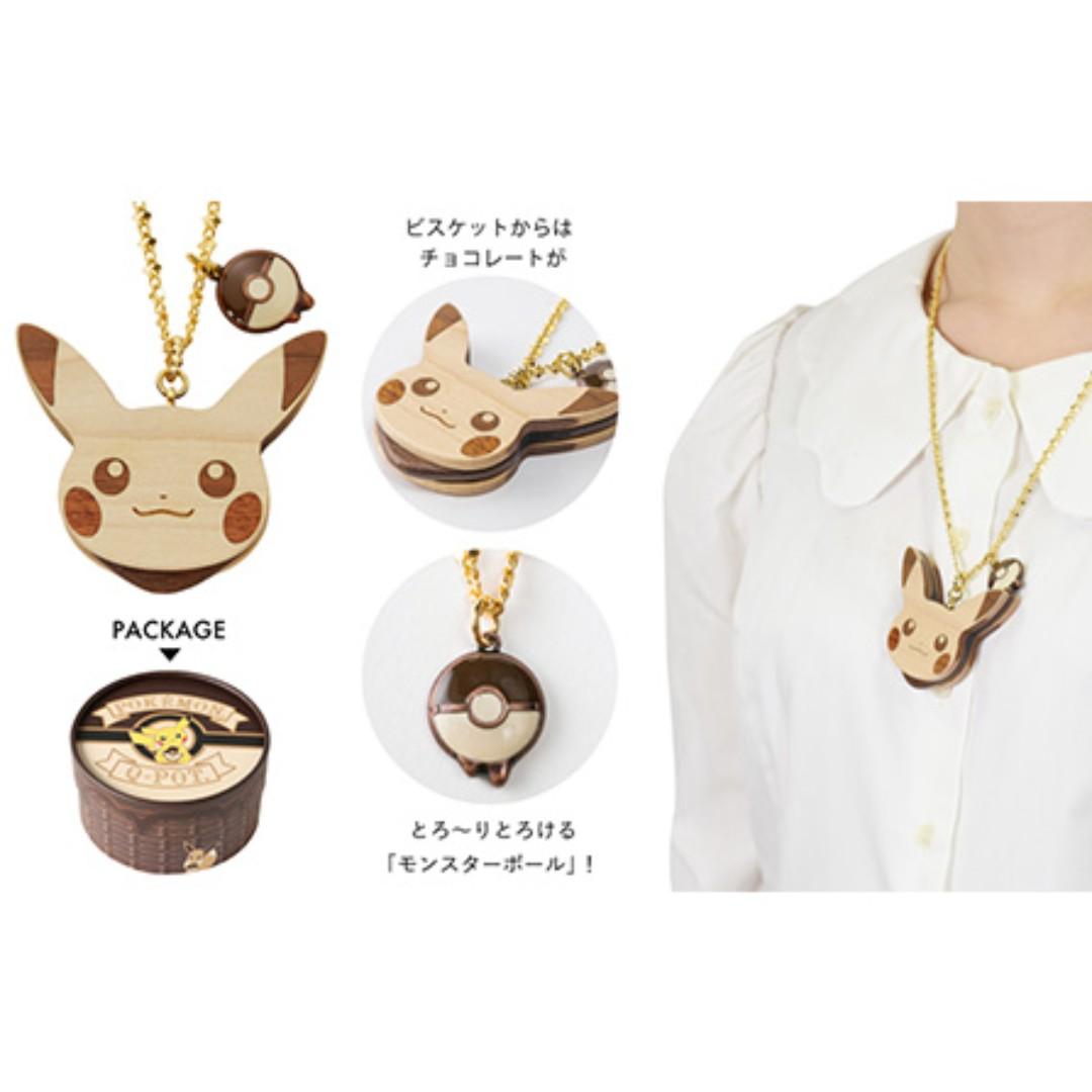 Pokemon Center Exclusive Pikachu Eevee Q Pot Jewellery Pre