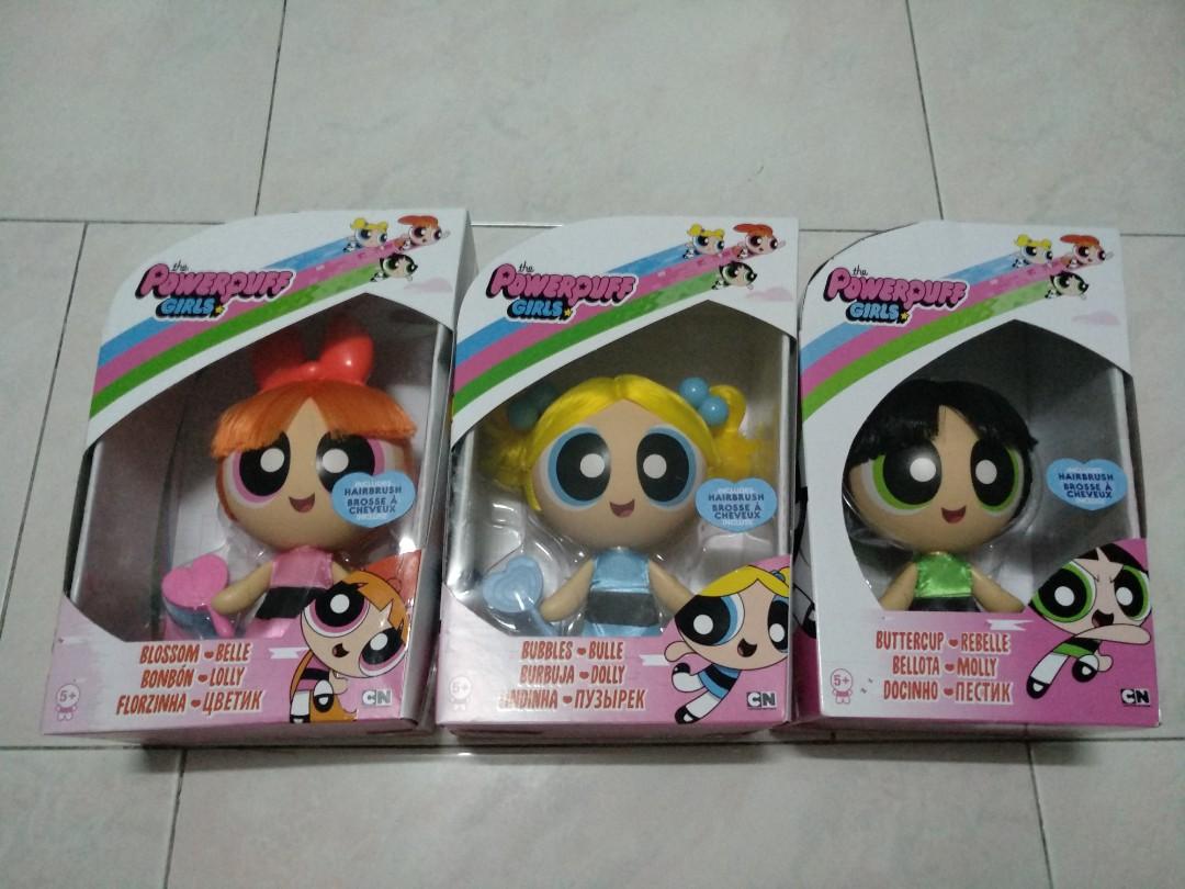 Powerpuff Girls Hair Brush Dolls Toys Games Stuffed Toys On