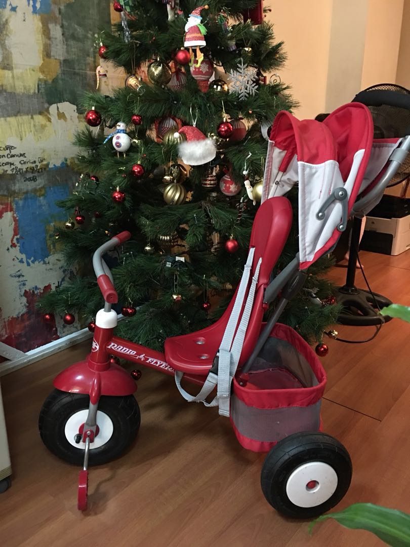 Radio Flyer Deluxe All Terrain Stroll N Trike 2024 www.marchettimacc
