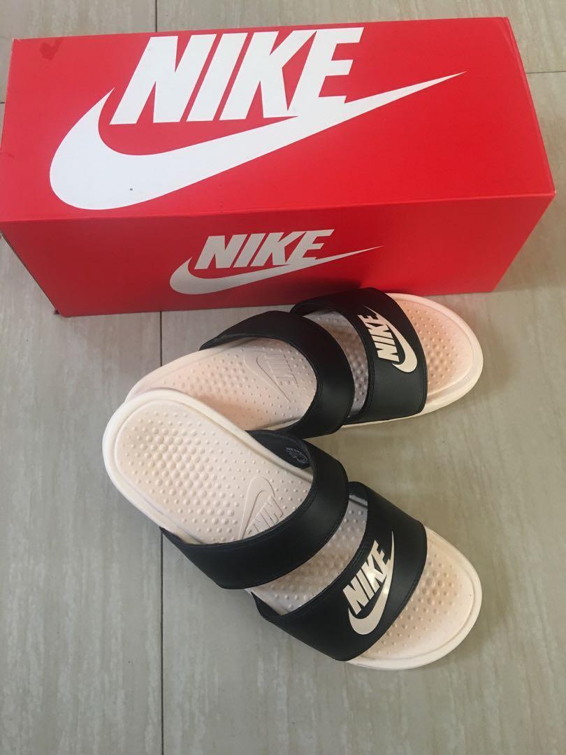 RUSH AUTHENTIC NEW RELEASE NIKE DOUBLE STRAP SLIPPER