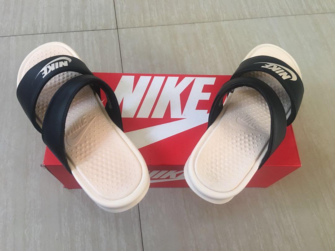 RUSH AUTHENTIC NEW RELEASE NIKE DOUBLE STRAP SLIPPER