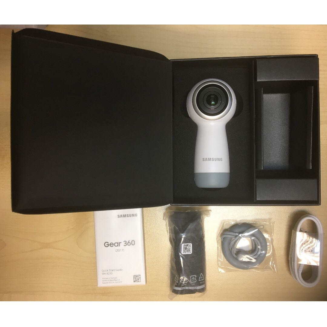 Samsung Gear 360 2017 Mint Condition Photography Cameras Digital Cameras On Carousell