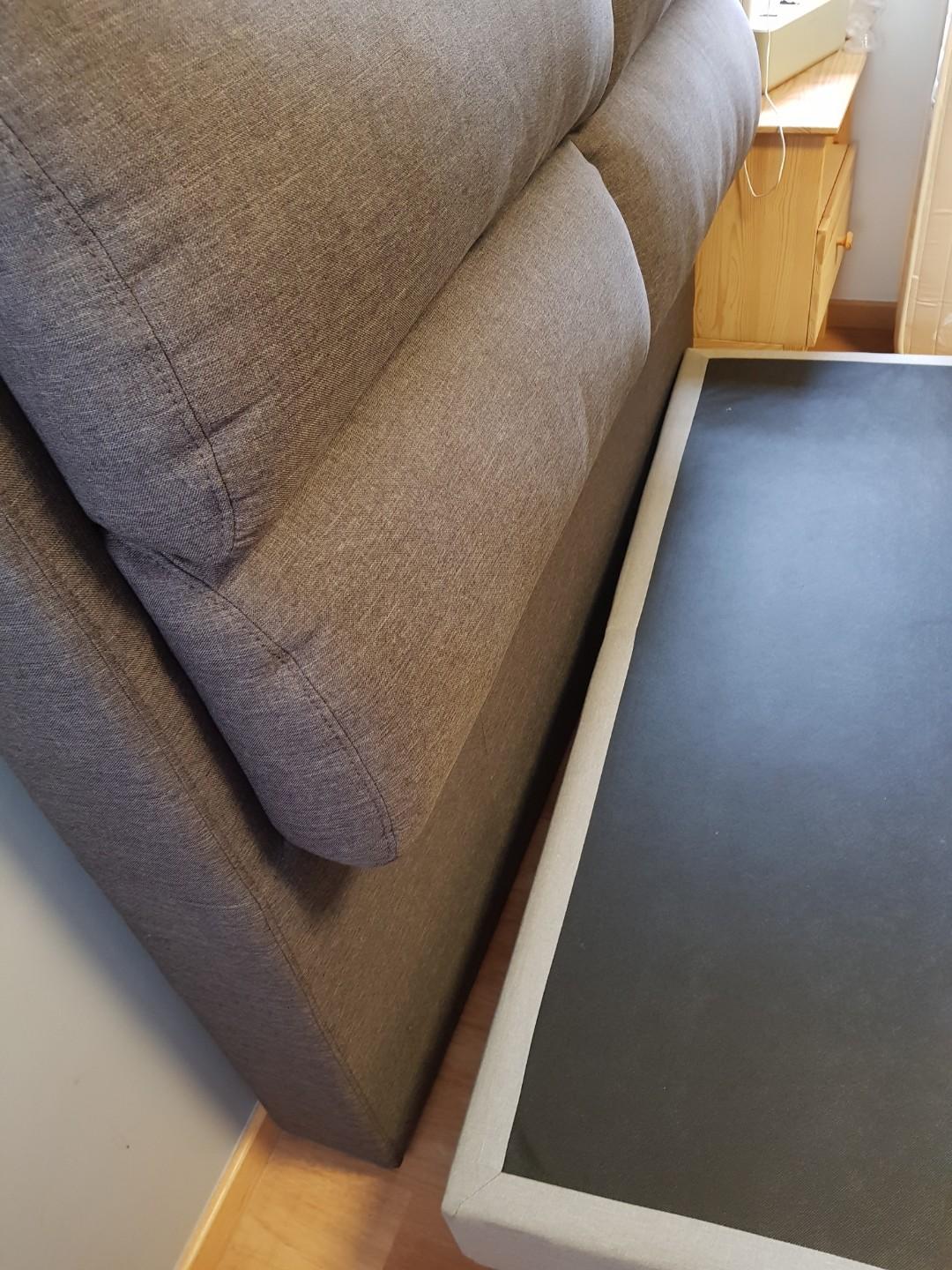 SECOND HAND BED FRAME AND MATTRESS, Furniture & Home Living, Furniture