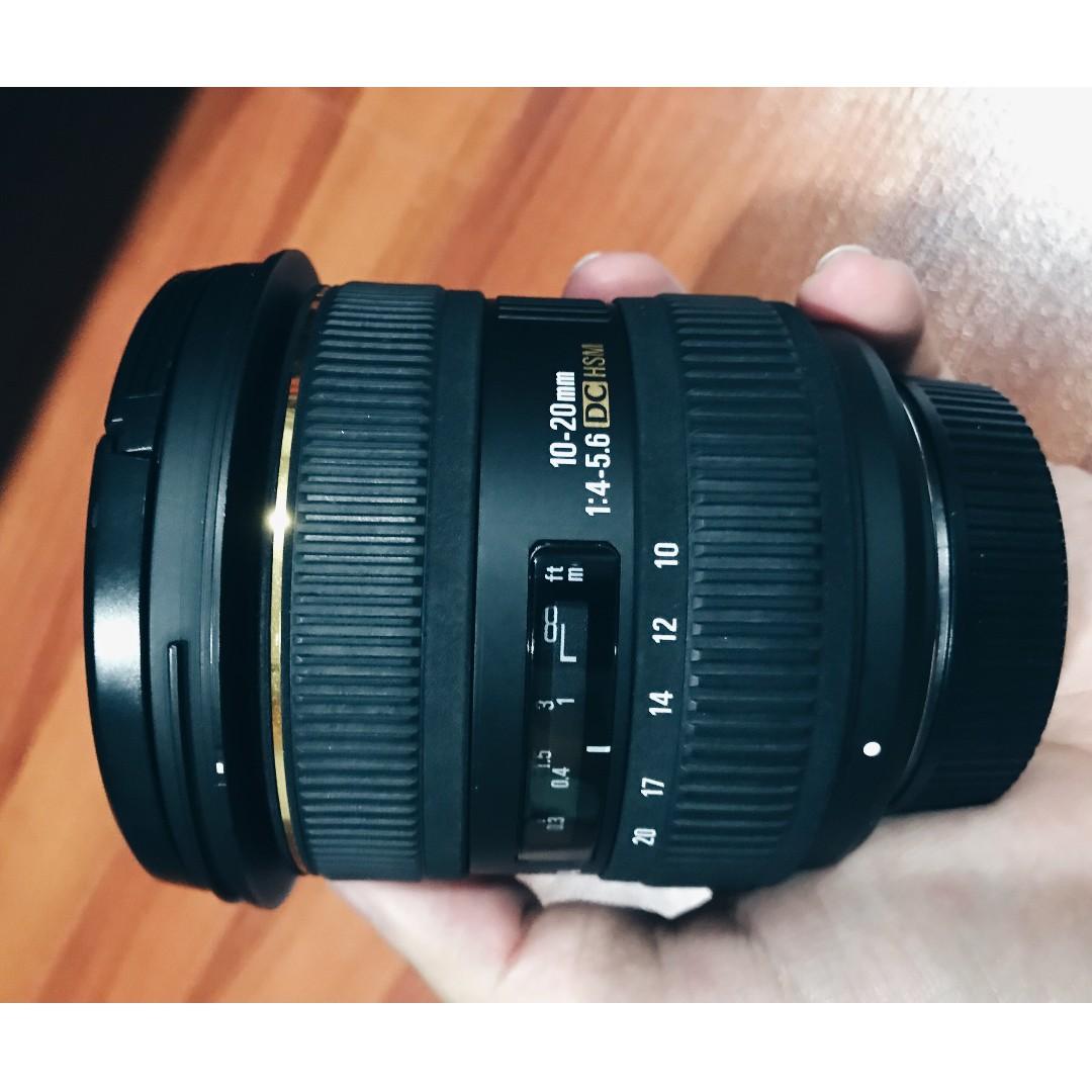 Sigma 10 mm F4 5 6 Ex Dc Hsm Nikon Mount Photography Camera Accessories Others On Carousell