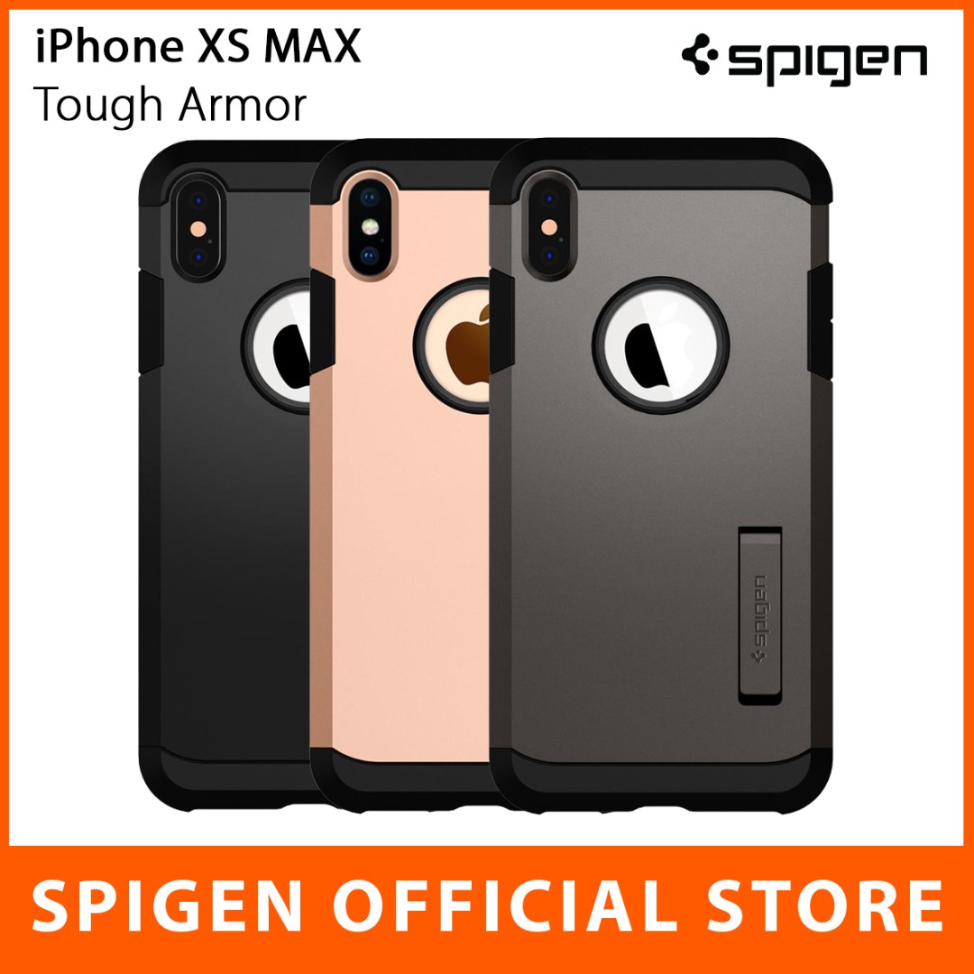 Spigen Iphone Xs Max Case Tough Armor Mobile Phones Tablets