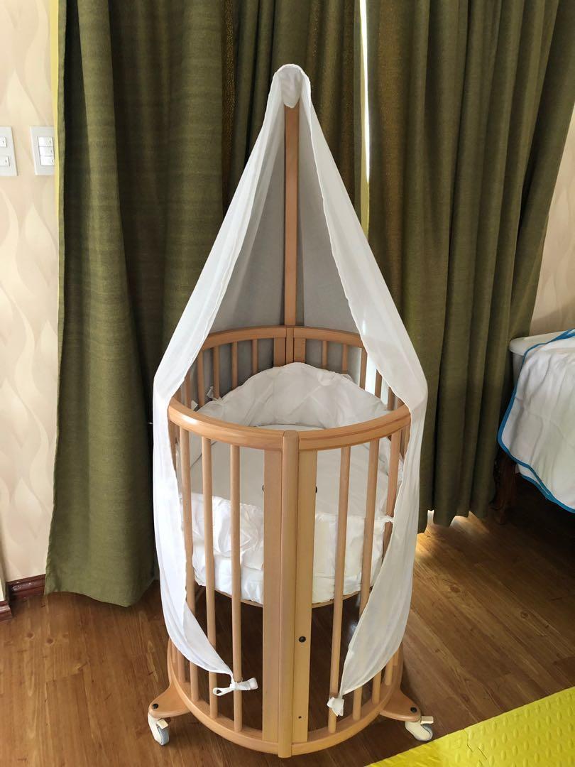 Stokke crib used online