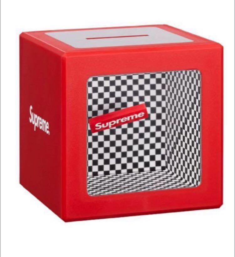 Supreme SS18 illusion coin bank 