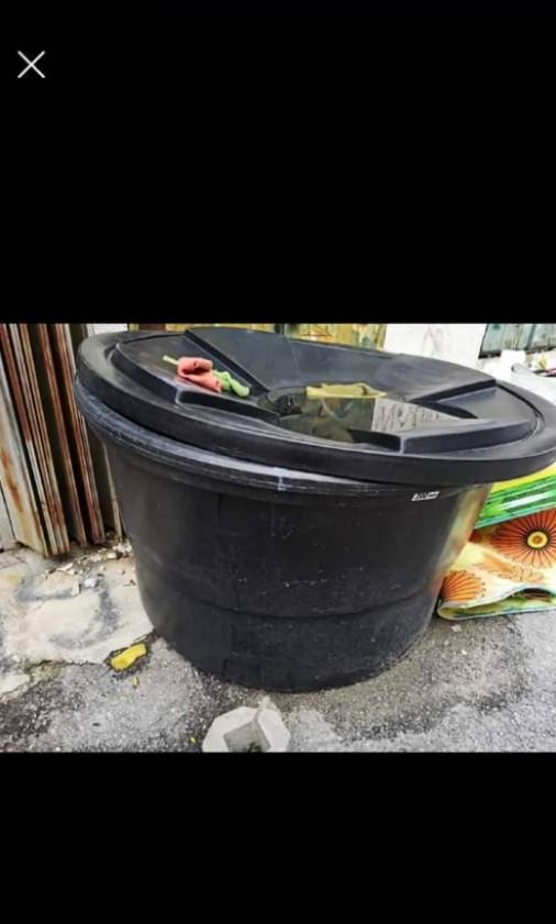 Tangki Air Hitam Besar Water Tank Kitchen Appliances On Carousell