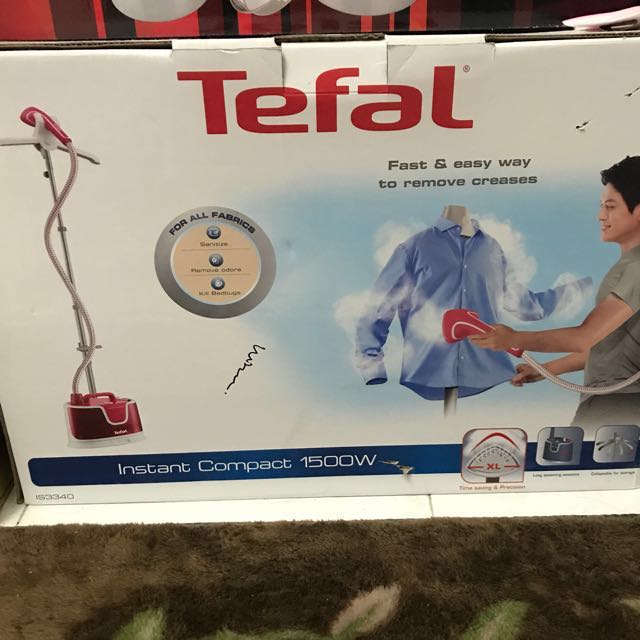Tefal Steam Iron Instant Compact, Health & Nutrition, Assistive