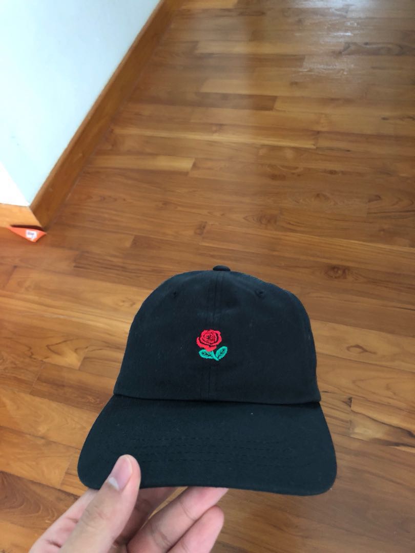 The hundreds red rose cap dad hat Men s Fashion Watches