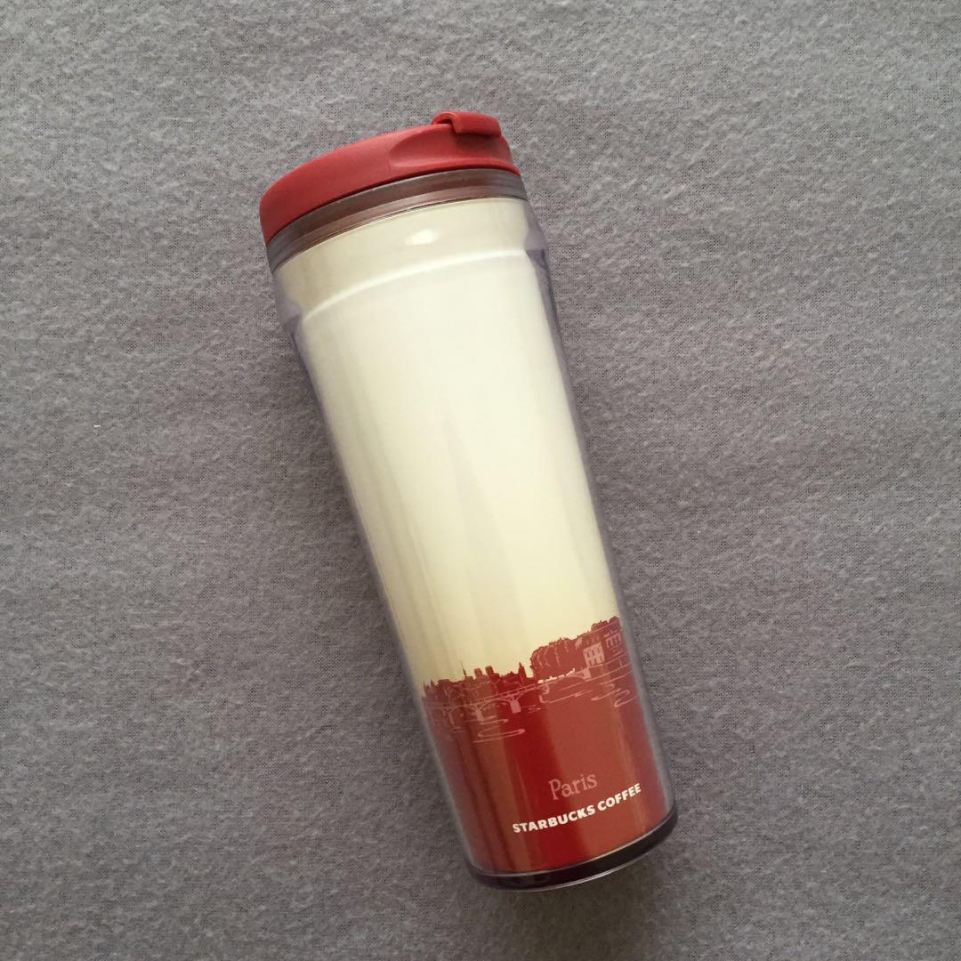 Tumbler/Botol Minum Starbucks Paris (100 BARU), Kitchen & Appliances di Carousell
