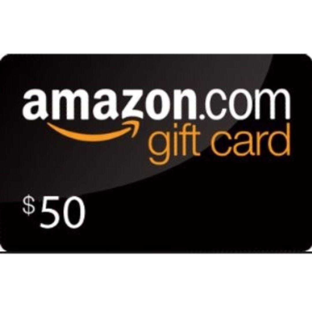 Us $50 Amazon Gift Card, Tickets & Vouchers, Vouchers On Carousell