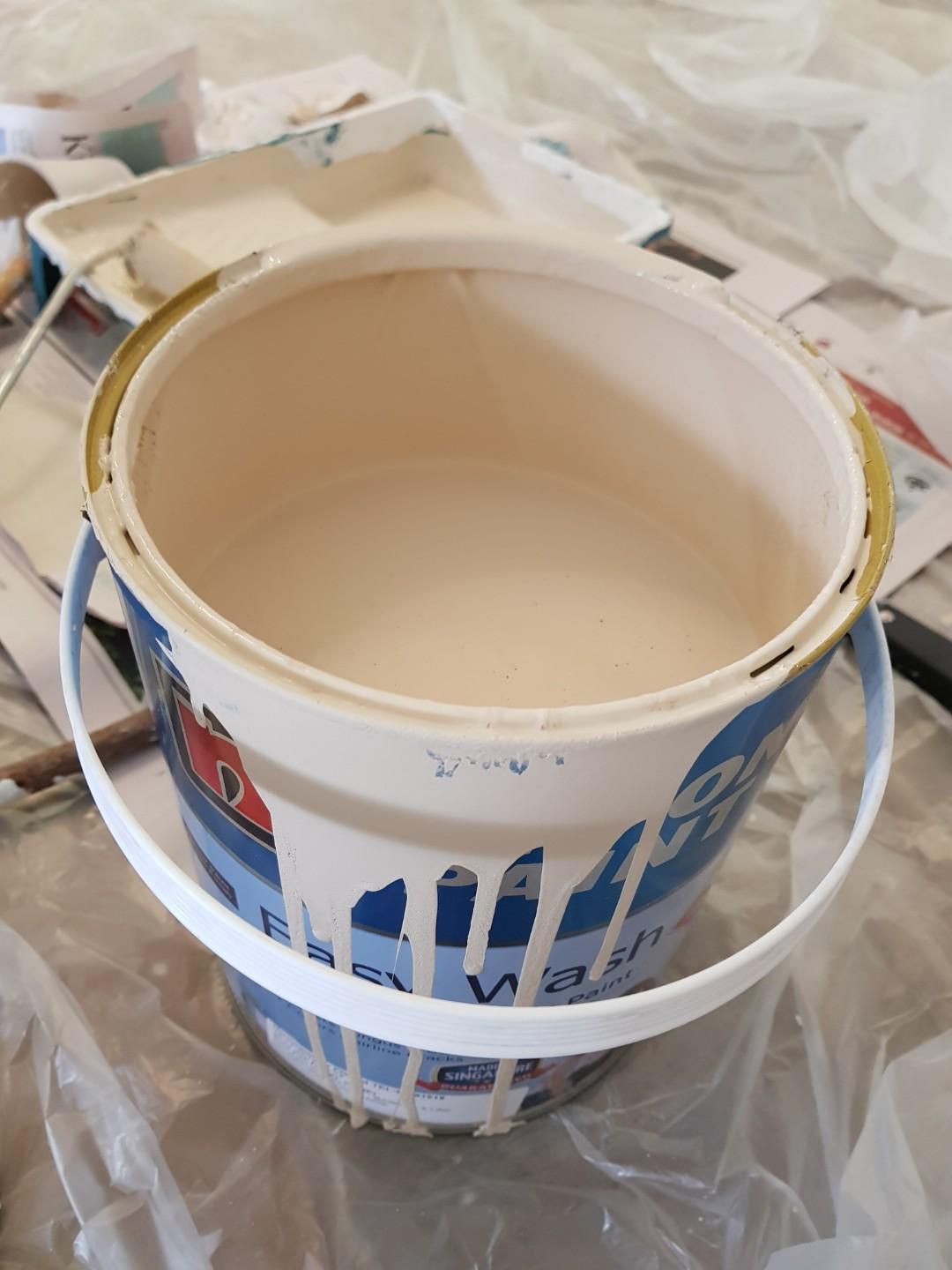 Used Nippon Paint Natural Cane 5l, Everything Else on Carousell
