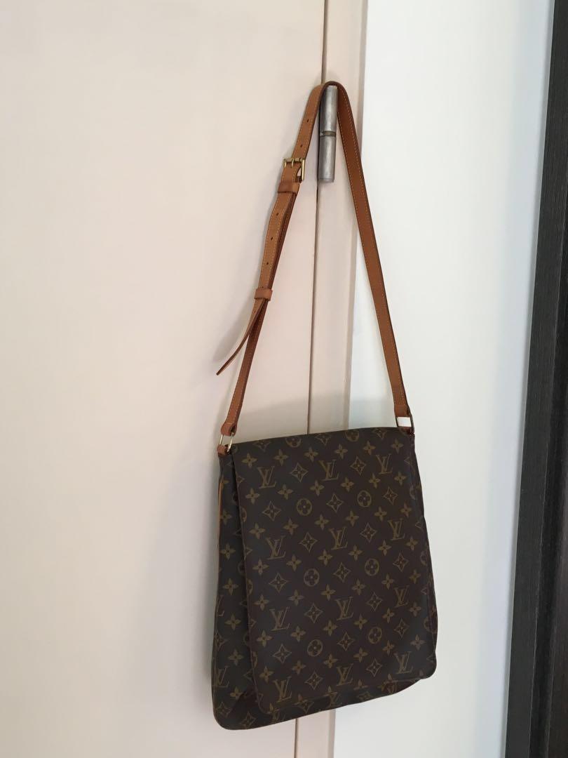 Vintage lv sale sling bag