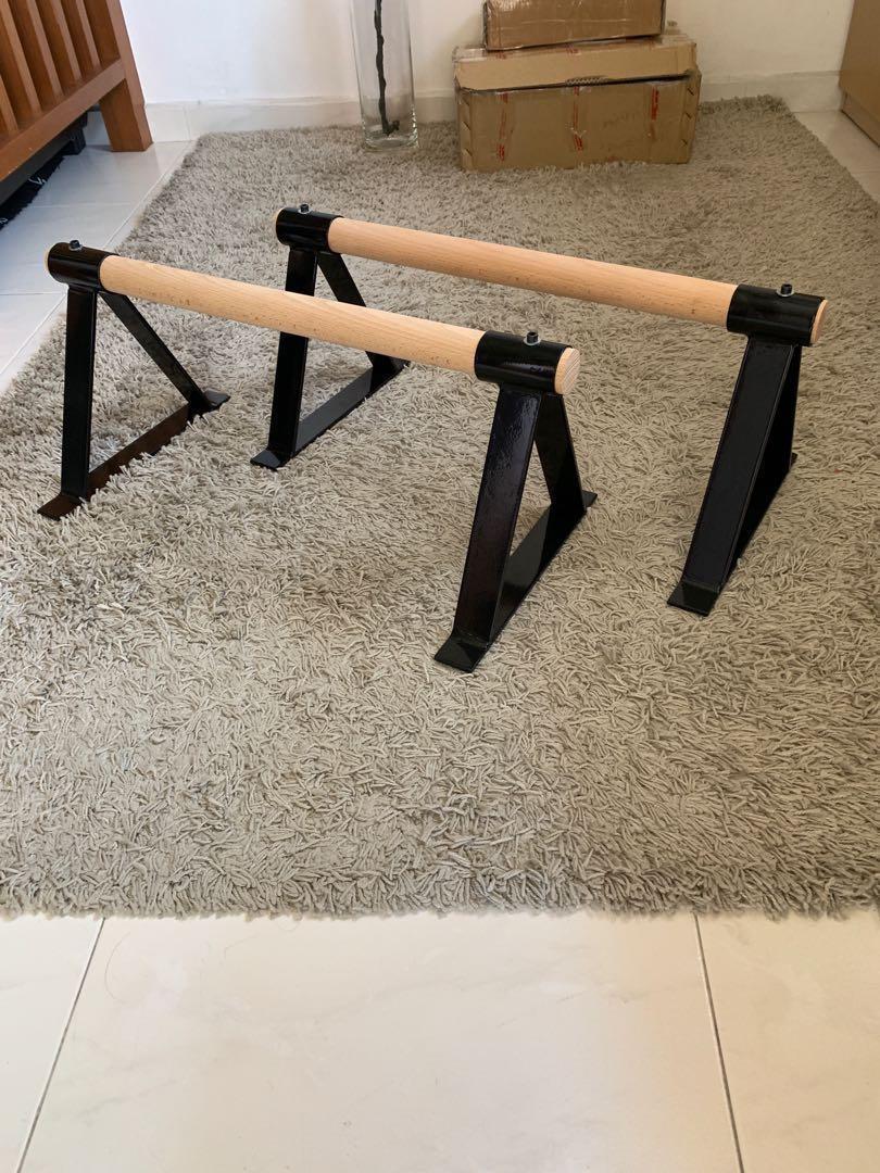 Buy wooden parallettes clearance