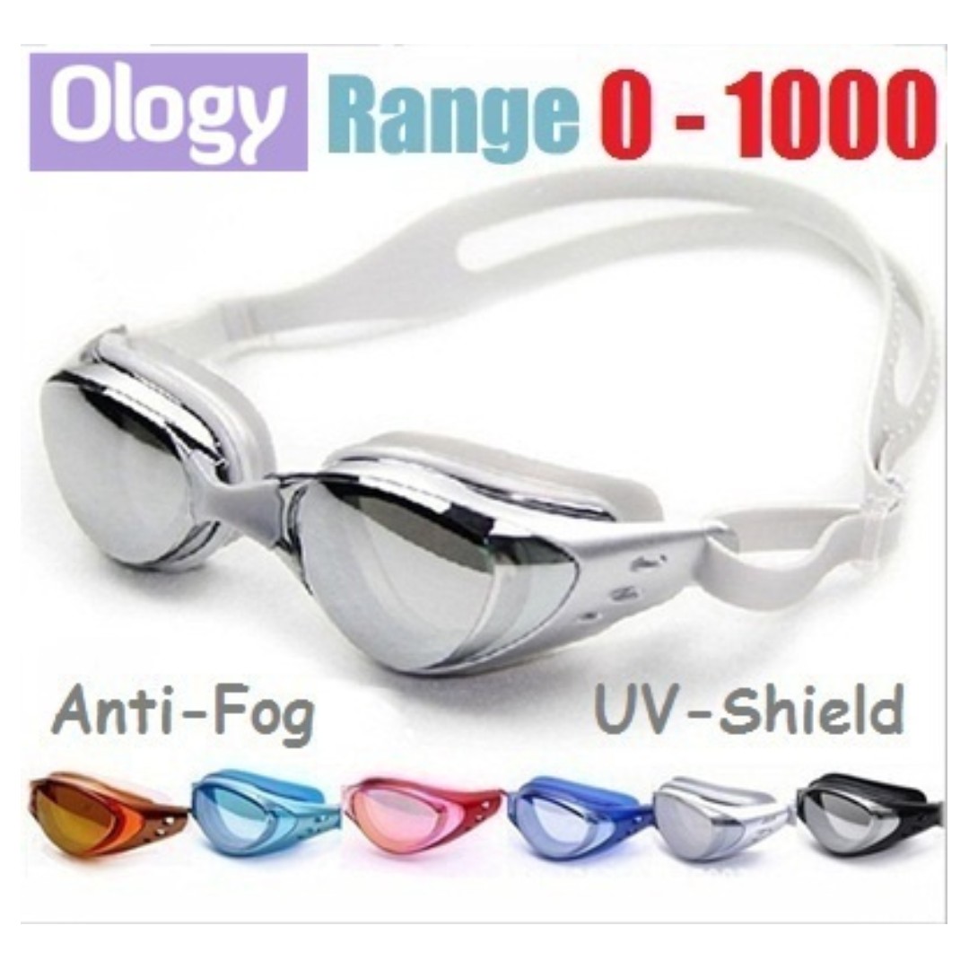 01000 Degree Prescription Swimming Goggles Underwater Degree Len