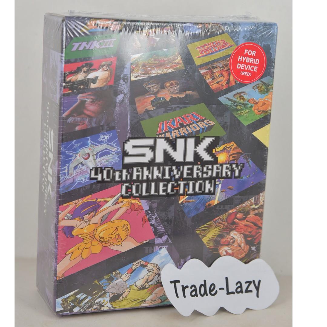 全新NS Switch SNK 40th Anniversary Collection (美國限定版, 英文