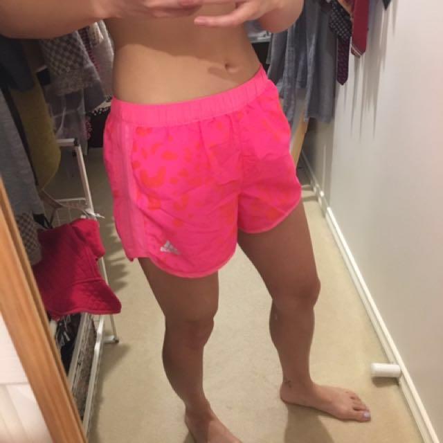 leopard print gym shorts