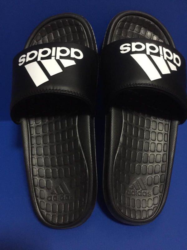 Adidas voloomix slides black clearance