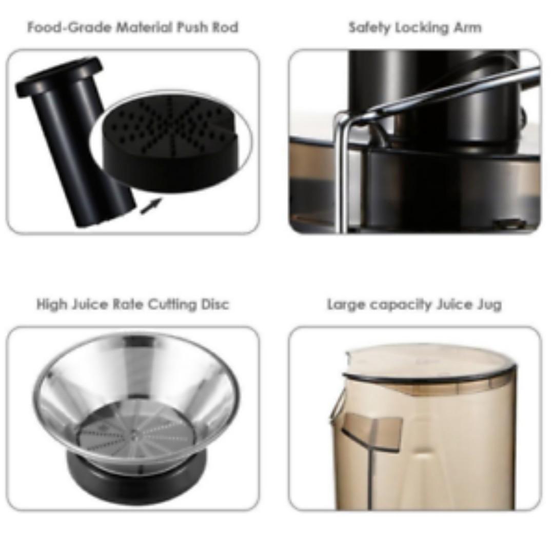 AICOK GS332 Fruit Juice Extractor Premium Food Grade Stainless Steel