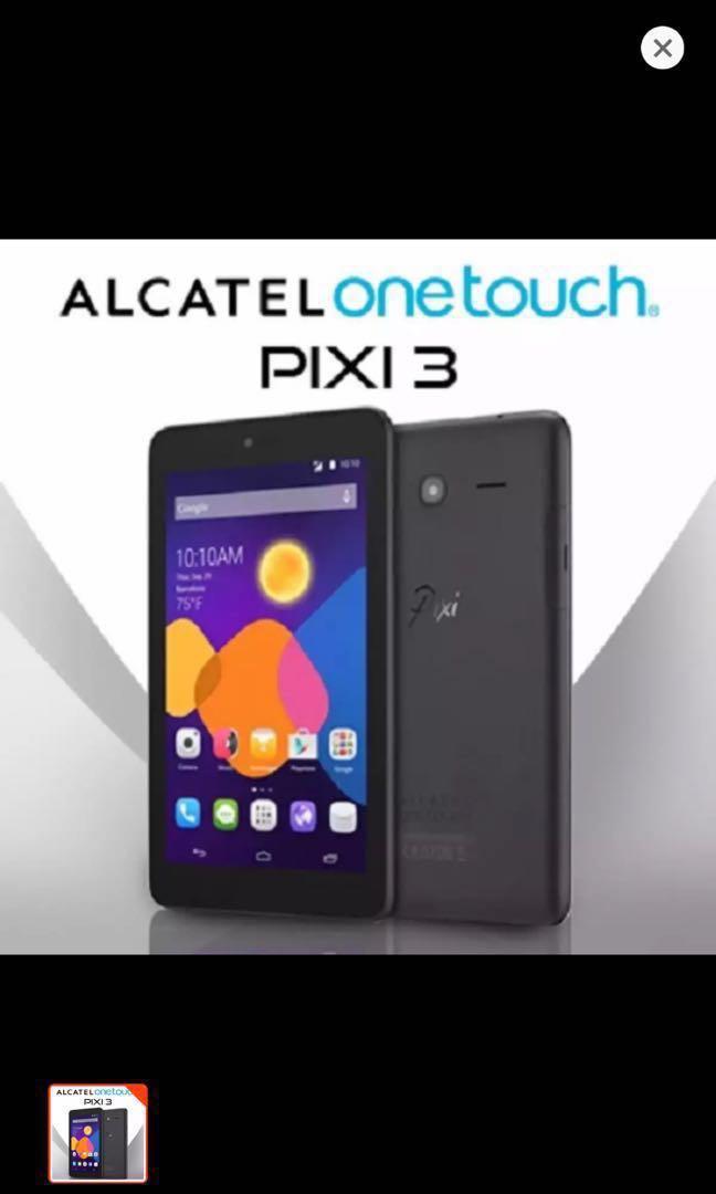 Alcatel Pixi 3 7 One Touch Mobile Phones Tablets Tablets On Carousell