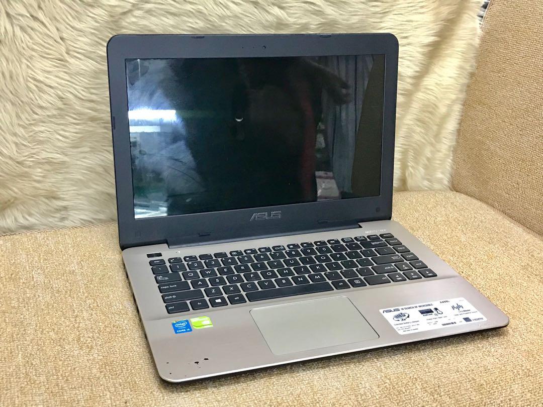 Asus X455L 14 inches Core i5 4th gen 12Gb ram Nvidia Geforce 820m 1TB Hdd