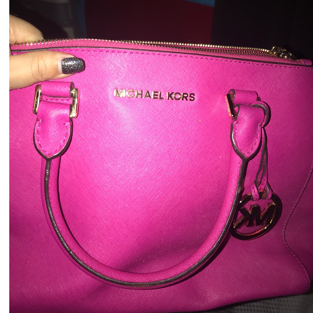 pink mk bag
