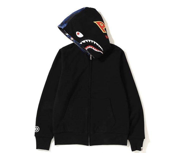 Color camo reversible sales shark full zip hoodie