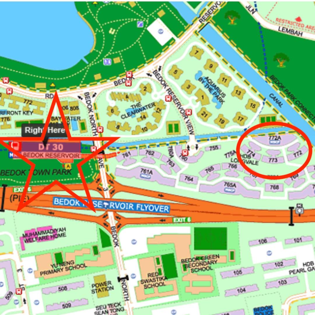 Bedok Reservoir MRT Room Rental, Property, Rentals, Room Rentals on