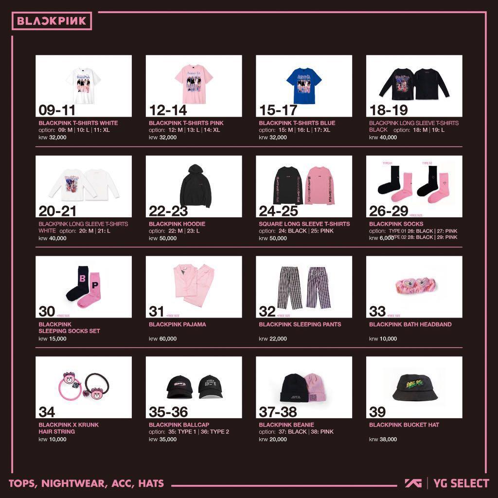 Blackpink In Your Area Merch Goods Entertainment K Wave On Carousell