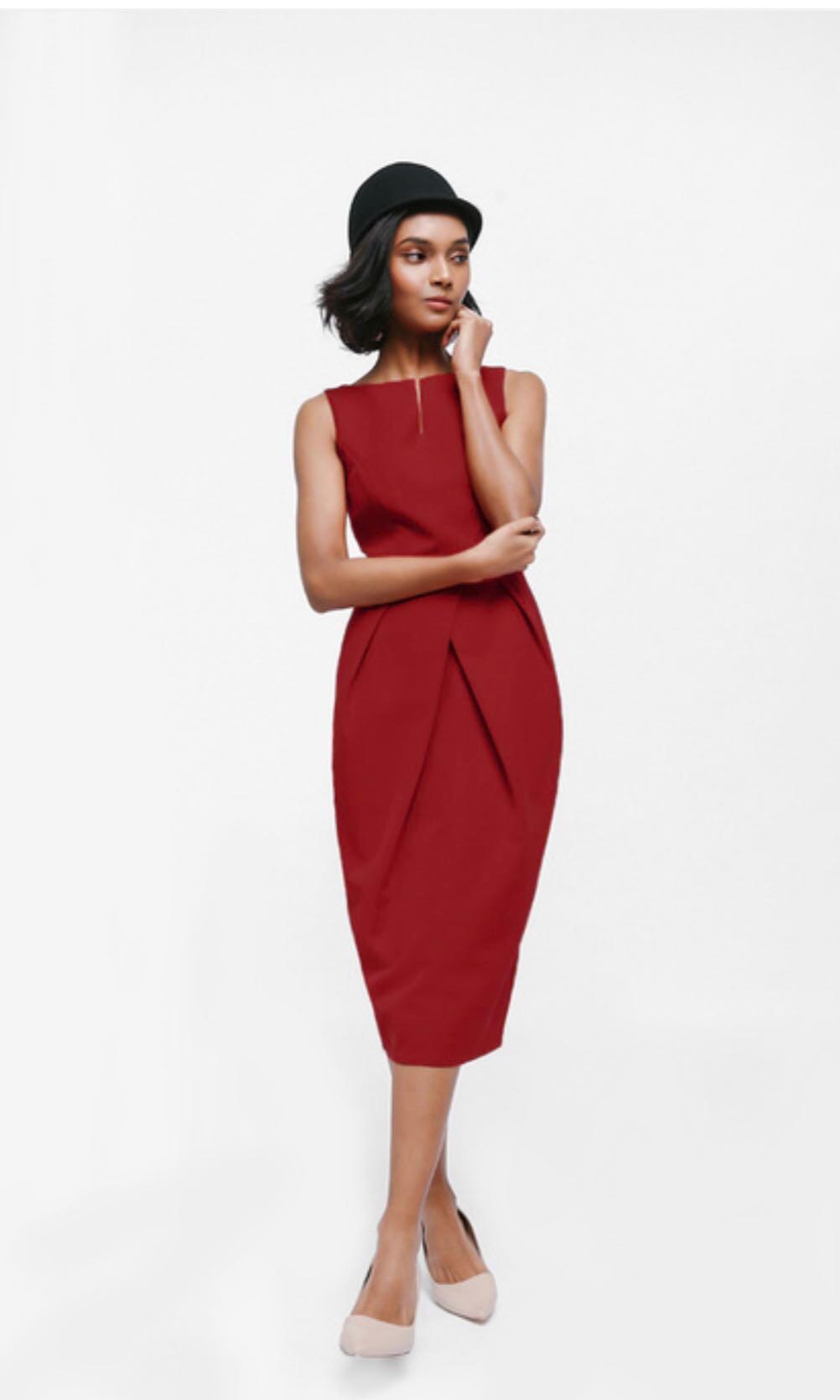 bec and bridge tulipe midi dress