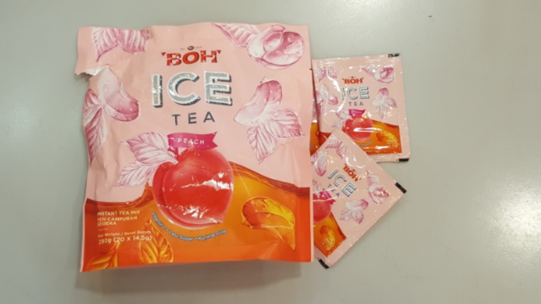Boh Ice Tea Peach Furniture Home Living Kitchenware Tableware Coffee Tea Tableware On Carousell