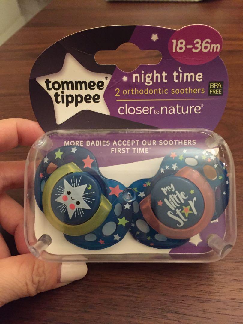 tommee tippee glow in dark dummies