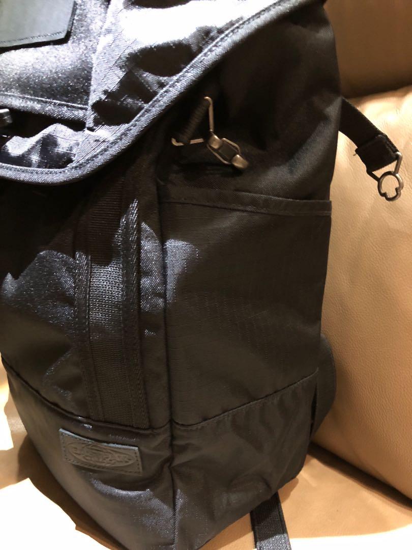Eastpak fluster merge full black backpack cheap