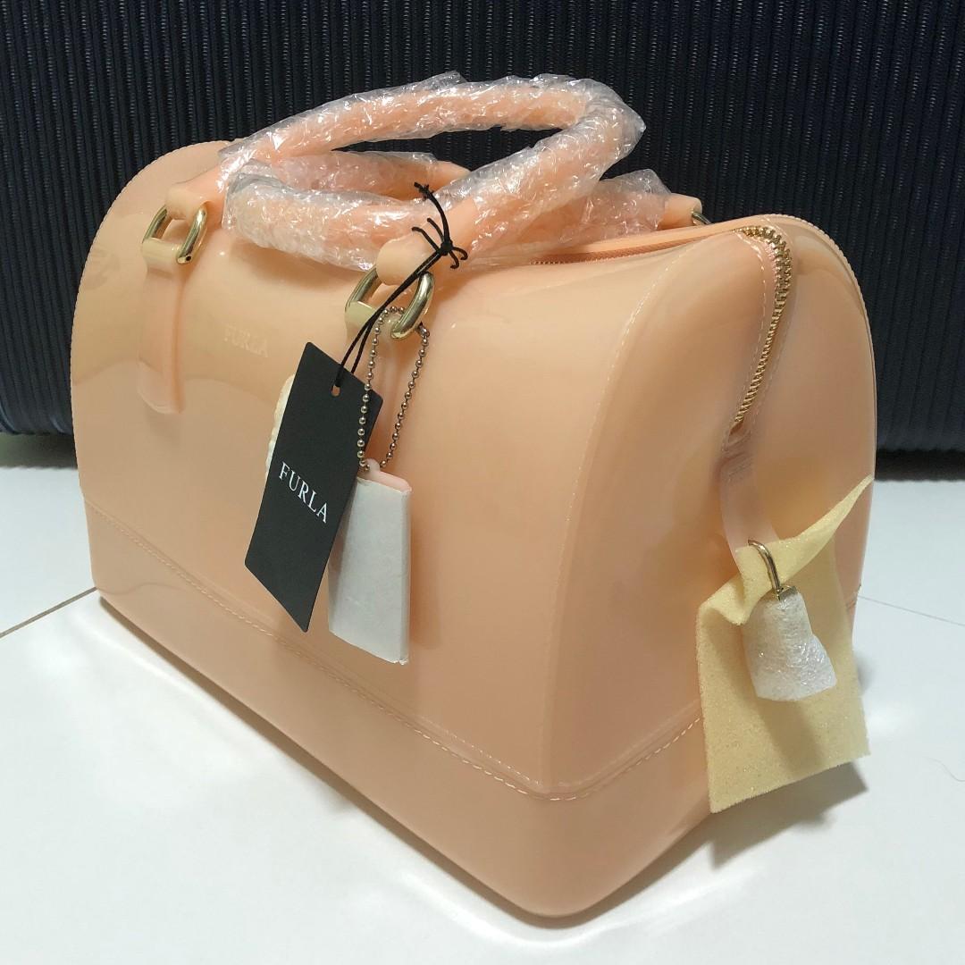 BRAND NEW FURLA CANDY BAG FOR SALE COLOUR BEIGE